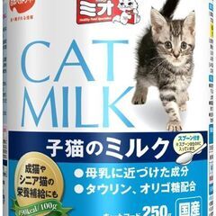 子猫用ミルク新品