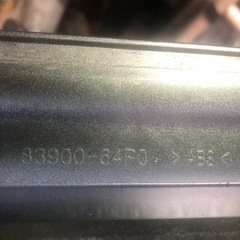 リアスポイラーとリアバンパーガード