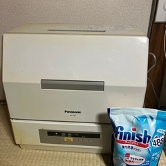 食洗機　Panasonic NP-TCR2 洗剤つき
