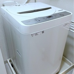洗濯機 SHARP ES-GE4C 2019年製