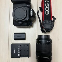 【ネット決済・配送可】Canon EOS 70D EF-S18-...