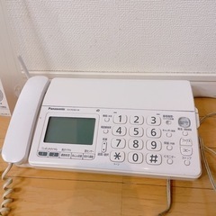 パナソニック 電話 ファックス KX-PD301-W