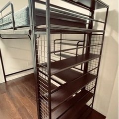 「欲しい方は明日(4/4)午前中までにご連絡ください‼️」ロフトベッド　システムベッド