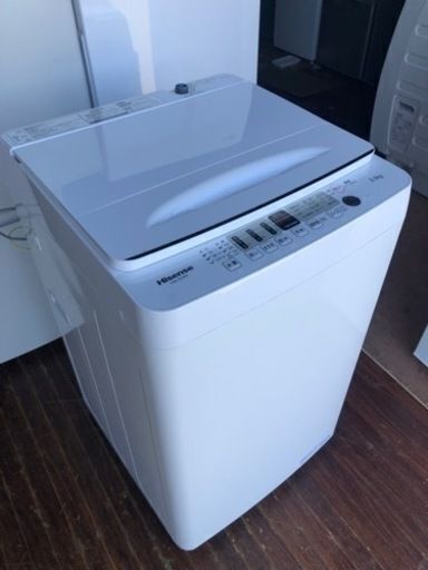 大阪送料無料☆3か月保障付き☆洗濯機☆2022年☆ハイセンス☆5.5kg☆HW