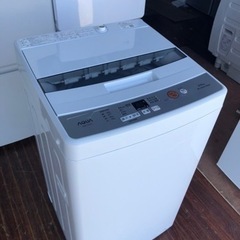 北九州市内配送無料　保証付き　２０２３年　AQUA 洗濯機5kg...