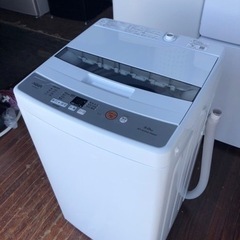 北九州市内配送無料　保証付き　２０２３年　AQUA 洗濯機5kg AQW-S45H