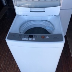 北九州市内配送無料　保証付き　２０２３年　AQUA 洗濯機5kg AQW-S45H