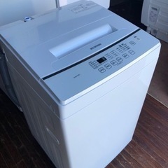 北九州市内配送無料　保証付き　2020年　全自動洗濯機 ホワイト...