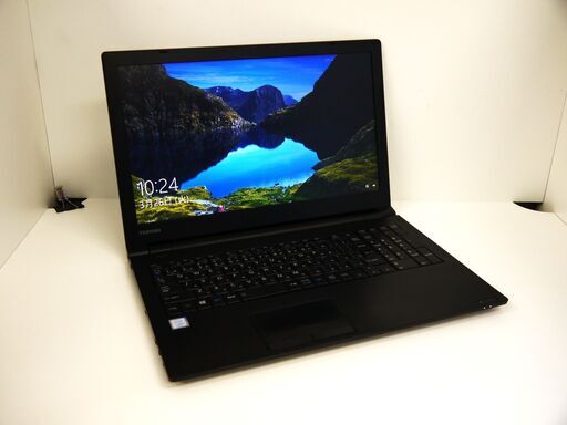 【お渡し済み】東芝 windows10 15.6型ノートPC Corei5 + SSD + メモリ12GB 【メンテナンス済み】（189039）