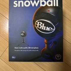【譲ります】マイク　SNOWBALL Blue Micropho...