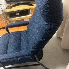 座椅子と折りたたみ椅子のセット