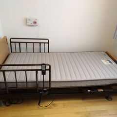 フランスベッド3モーター電動ベッド レステックス-01【引取限定