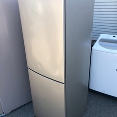 北九州市内配送無料　保証付き　2020年　218L 2ドア冷蔵庫（ゴールド）【右開き】 JR-NF218B-N