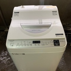 SHARP 電気洗濯乾燥機　ES-TX5E-S