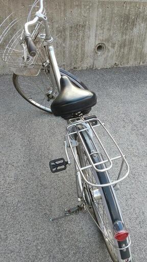 通学用自転車　ブリジストン　アルベルト　シルバー　26インチ