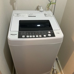 一人暮らし・小さめの洗濯機