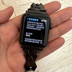 Apple Watch series3 38mm 濃い灰色