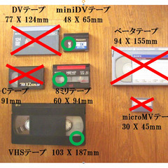 良心的な価格で行いますΟ思い出の詰まったテープ、8mmテープ1本500円でDVD 化します - 札幌市