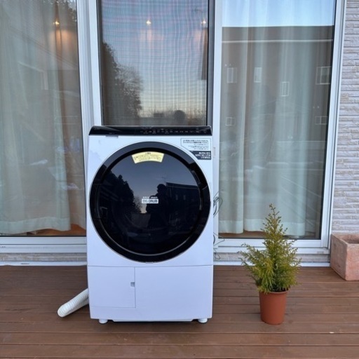 【2021年製】HITACHI ドラム式全自動洗濯機 乾燥機能付 BD-SX110FL 11kg 他店相場100,000円前後