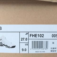 値下げ！新品FILA　ジャマール、マシュバーン　白/黒