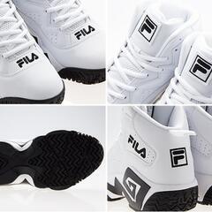 値下げ！新品FILA　ジャマール、マシュバーン　白/黒