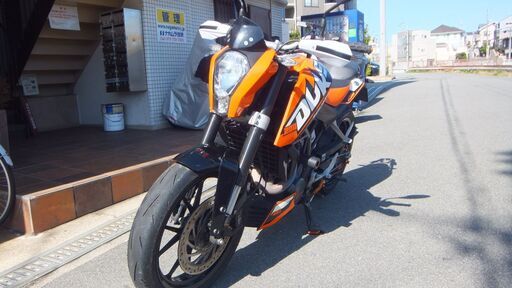 KTM　DUKE200　ローダウン