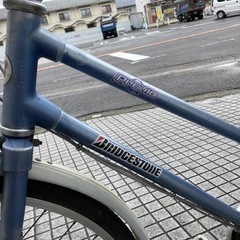 【27インチ自転車】ブリヂストン製　内装3段変速　LEDオートライト付　リヤタイヤ、サドル、前カゴ新品❗️若林自転車　浜大津店　SALE中❗️