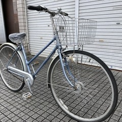 【27インチ自転車】ブリヂストン製　内装3段変速　LEDオートライト付　リヤタイヤ、サドル、前カゴ新品❗️若林自転車　浜大津店　SALE中❗️