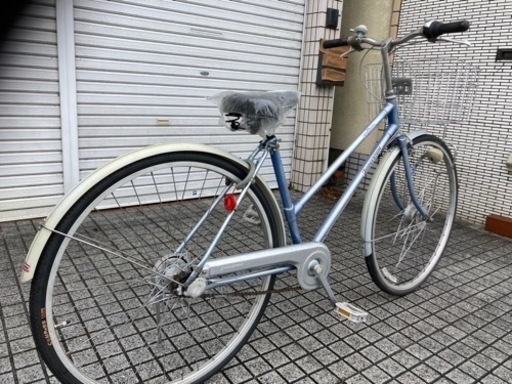 27インチ自転車】ブリヂストン製内装3段変速LEDオートライト付  