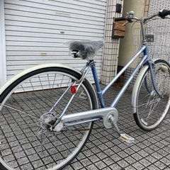 【27インチ自転車】ブリヂストン製　内装3段変速　LEDオートライト付　リヤタイヤ、サドル、前カゴ新品❗️若林自転車　浜大津店　SALE中❗️