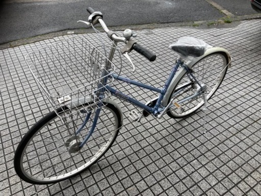 27インチ自転車】ブリヂストン製内装3段変速LEDオートライト付  