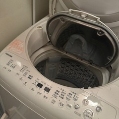 【2016年TOSHIBA製】洗濯機（乾燥機能付）