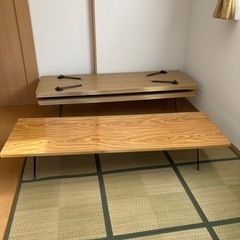 【折りたたみ机5組セット】家具 オフィス用家具 机