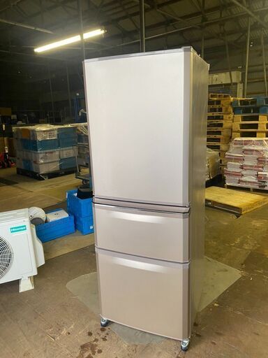 三菱電機 MITSUBISHI ELECTRIC MR-C34Z-P [冷蔵庫 Cシリーズ (335L・右開き) 3ドア シャンパンピンク]