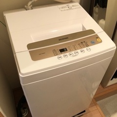 アイリスオーヤマ　洗濯機　2019年製　一時停止