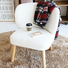 新品同様　ビーカンパニー　ボア ラウンジチェア　家具 ソファ オットマン 新品同様 ビーカンパニー ボア ラウンジチェア 家具 ソファ オットマン