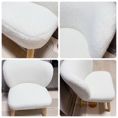 新品同様 ビーカンパニー ボア ラウンジチェア 家具 ソファ オットマン