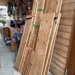 木材大量におゆずりします（堺市南区 無垢材 DIY