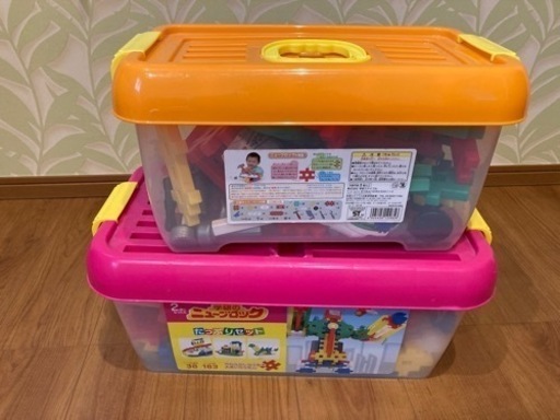 汽車の積み木と学研のニューブロック たっぷりセット＋工具セット おもちゃ ままごと セット