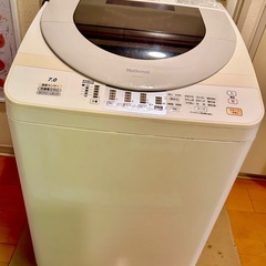 洗濯機お譲りします。　パナソニック/ナショナル 7kg