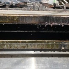 業務用　オザキ LPガス 卓上 2口 コンロ OZ80-55K