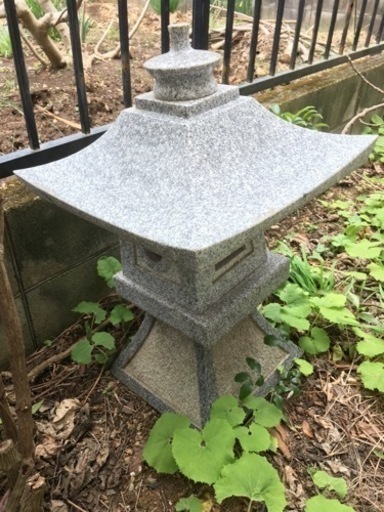 引き取り限定◇石材◇灯篭◇灯籠◇灯り火◇火袋※