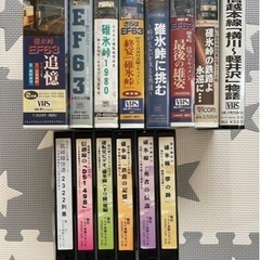 差し上げます！鉄道関連　JR VHSビデオ　②