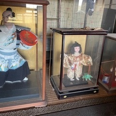 博多人形　日本人形　ケース付き