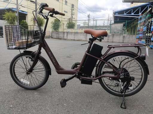 激安！電動自転車アウトレット２０インチ　カラー：ブラウン②　￥49800　大阪府高槻市