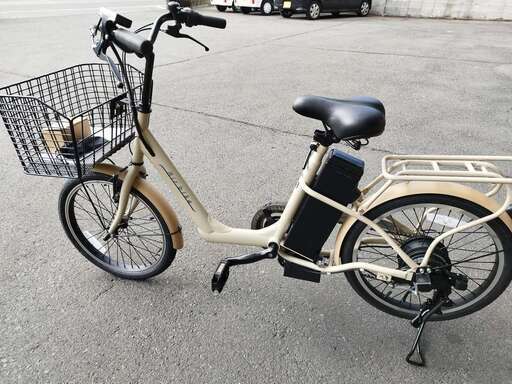 激安！電動自転車アウトレット２０インチ　ベージュ②　大阪府高槻市