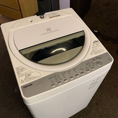 ♦️東芝電気洗濯機  【2019年製 】AW-7G6