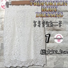 PROPORTION BODY DRESSING ケミカルレース...