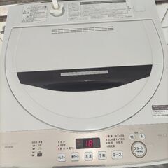 再値下げしました。🉐シャープ洗濯機６キロ　高年式美品　2020年...