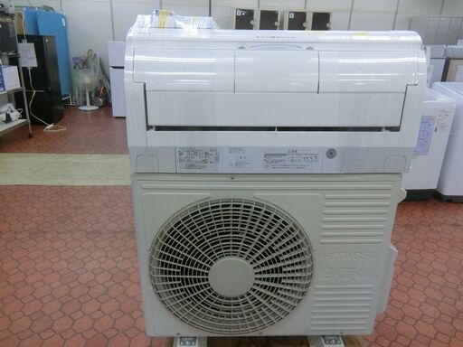 ID 　401600　エアコン2.8K　日立　２０21年　10～１２畳　冷暖　RAS-X28L